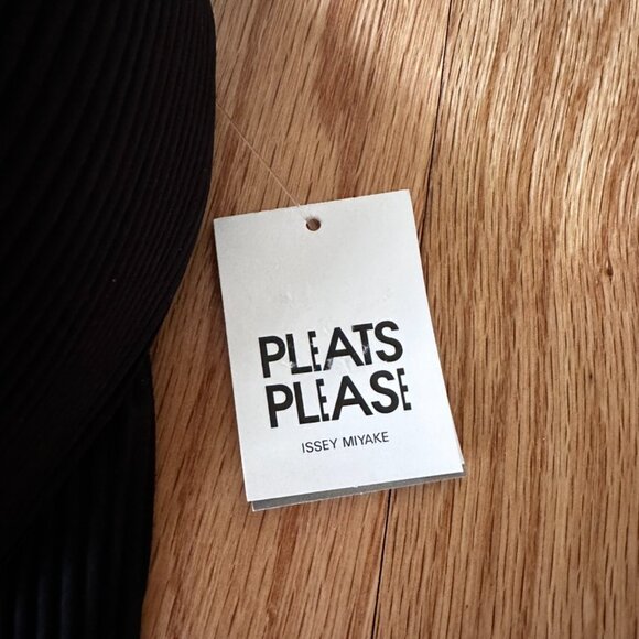 Pleats Please Issey Miyake Pleats Cap (NWT) in Black main image 4